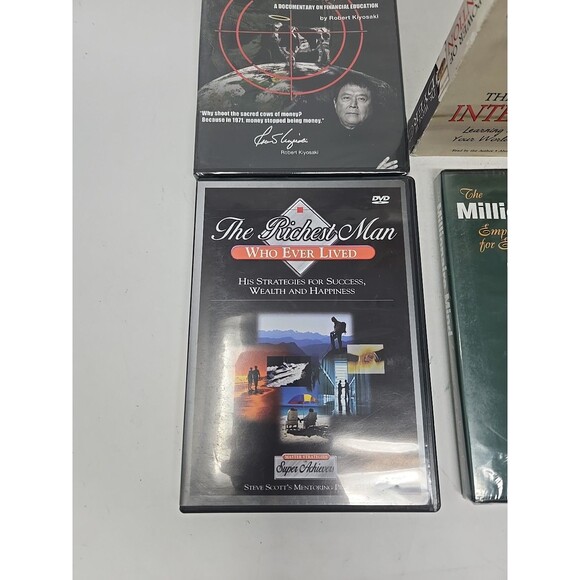 7 pc CD DVD Financial Empowerment Lot Ramsey, Eker, Shook, Dyer, Kiyosaki, Scott - Picture 3 of 7